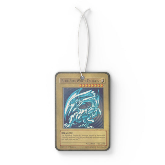 Blue Eyes White Dragon Car Air Freshener