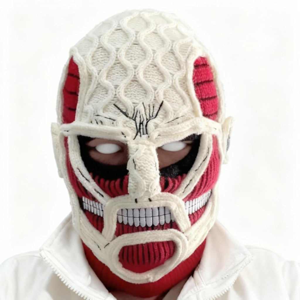 Titan Inspired Crotchet Ski Mask