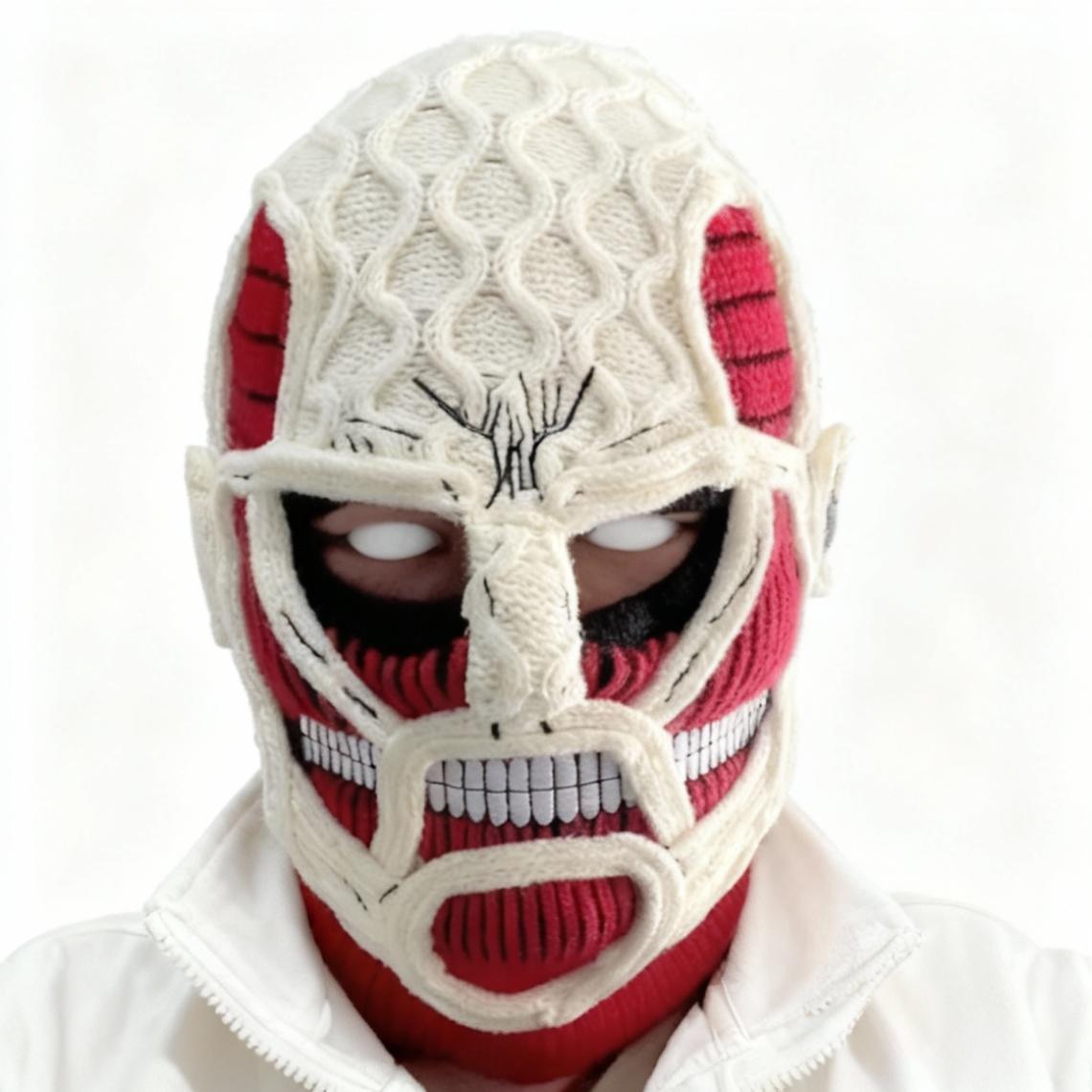Titan Inspired Crotchet Ski Mask