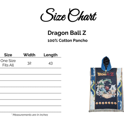 Dragon Ball Z Poncho